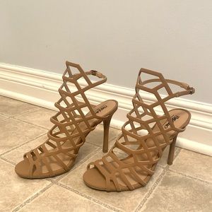 Mossimo Strappy Geometric Heels